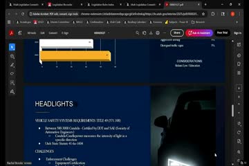 Patrol says headlight "candela" limits exist but practical enforcement is limited without standardized measurement tools