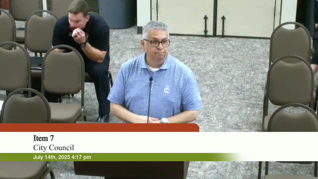 Council authorizes mayor to execute separation agreement after executive session