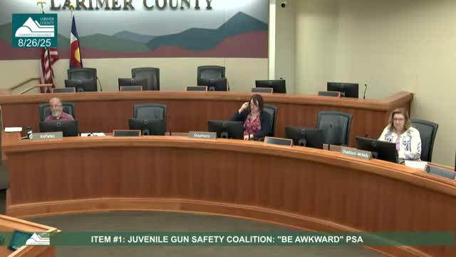 Larimer County coalition launches 'Be Awkward Ask' PSA after survey finds 1 in 4 students could access loaded gun