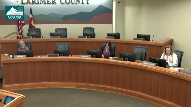 Resident asks Larimer County to authorize removal of abandoned, trashed vehicles on West Magnolia Street