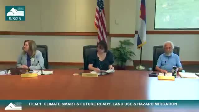 Larimer County begins FEMA-funded hazard mitigation plan update to preserve grant eligibility