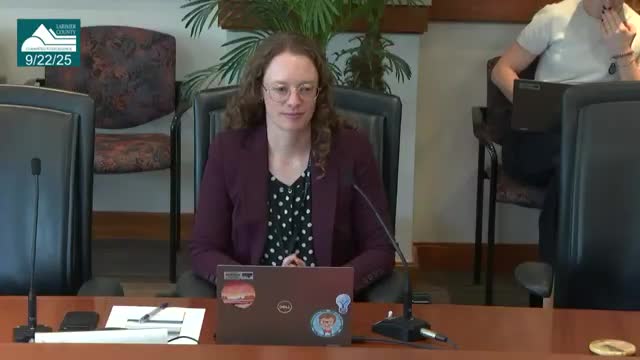 Larimer County staff urge clearer guidance on state Strategic Growth, Vital Lands reports and flag local-authority concerns