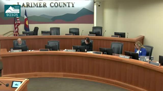 Larimer County Honors Co Responders and Declares September Suicide Prevention Month