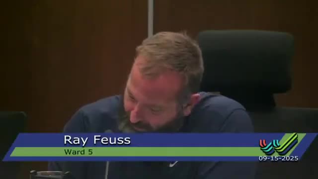 Finance committee approves $144.27 refund for incorrect yard-waste charge at 3732 Butternut Lane