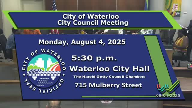 Waterloo City Council Approves Conditional Zoning for Aquaculture Business at Falls Avenue