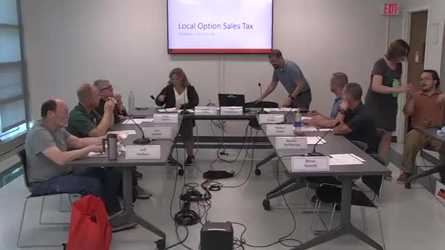 Iowa City staff explain proposed 1% local option sales tax, outline ballot uses and revenue estimates
