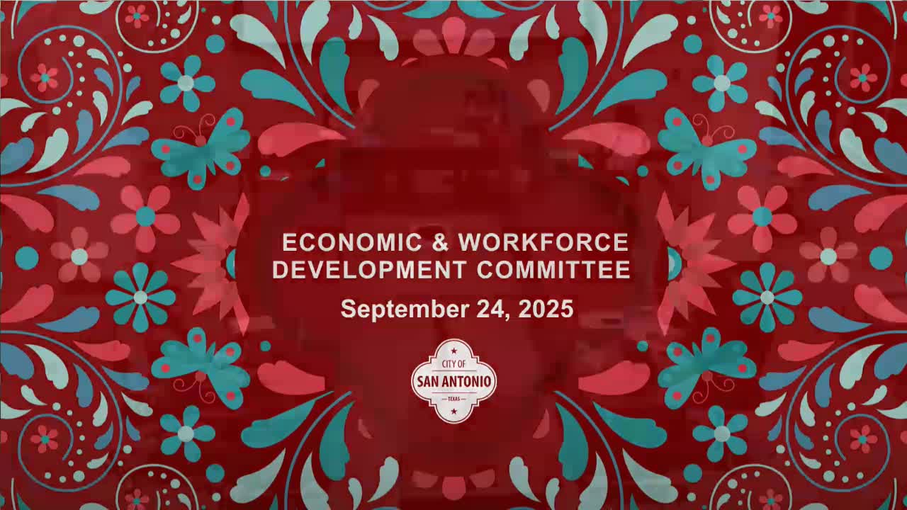 San Antonio Council Examines Procurement Processes and Economic Development Strategies