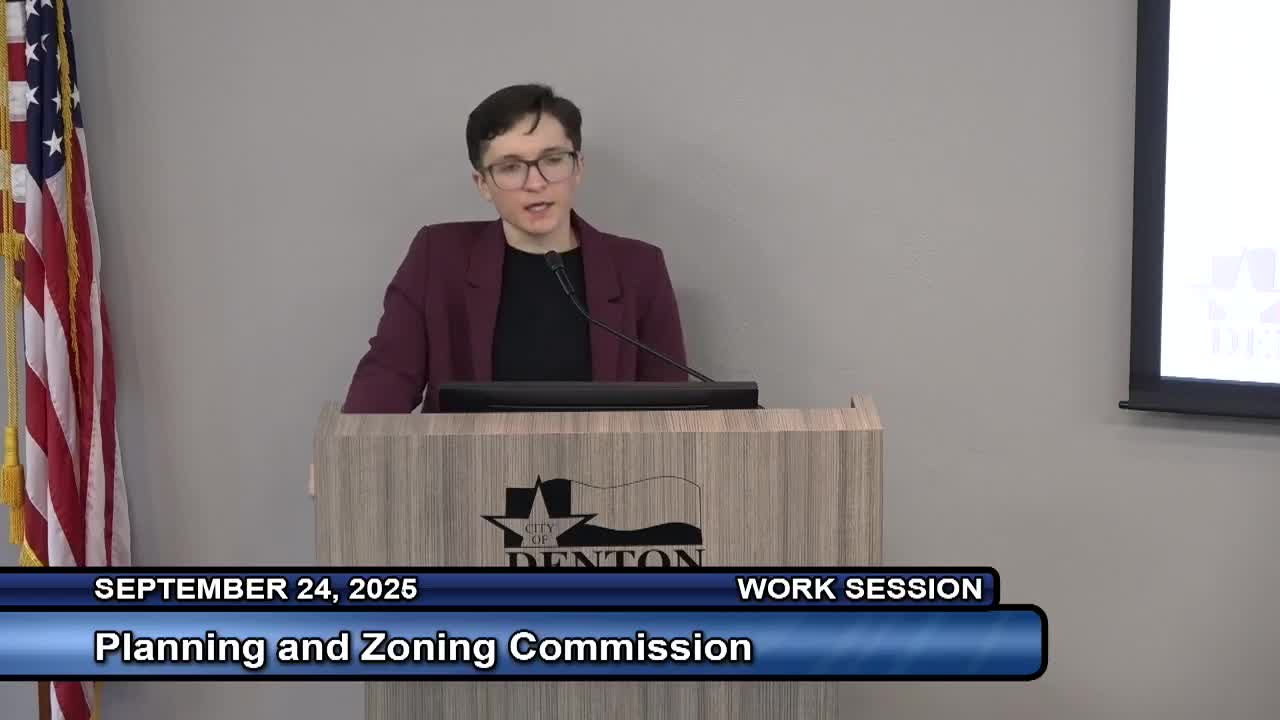 Denton Planning Commission recommends zoning changes for Southern Downtown and US 380 corridor