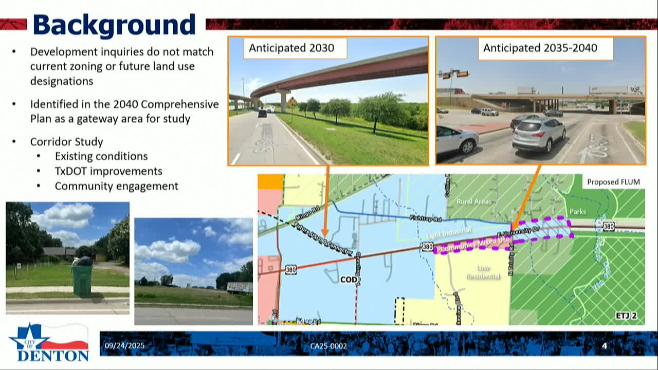 Commissioner McDuff questions environmental sensitivity near Elm Fork Trinity River