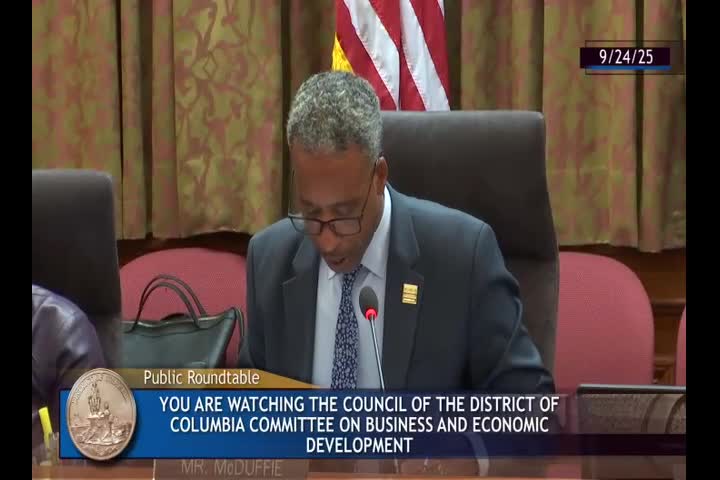 Chairman Mendelson introduces Alcoholic Beverage and Cannabis Administration resolution for confirmation