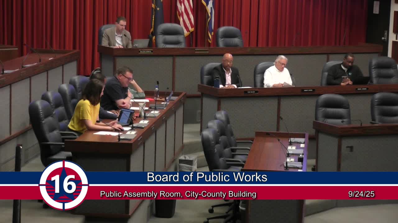 Board of Public Works Extends Agreement with 1816 Public Affairs Group Until 2026