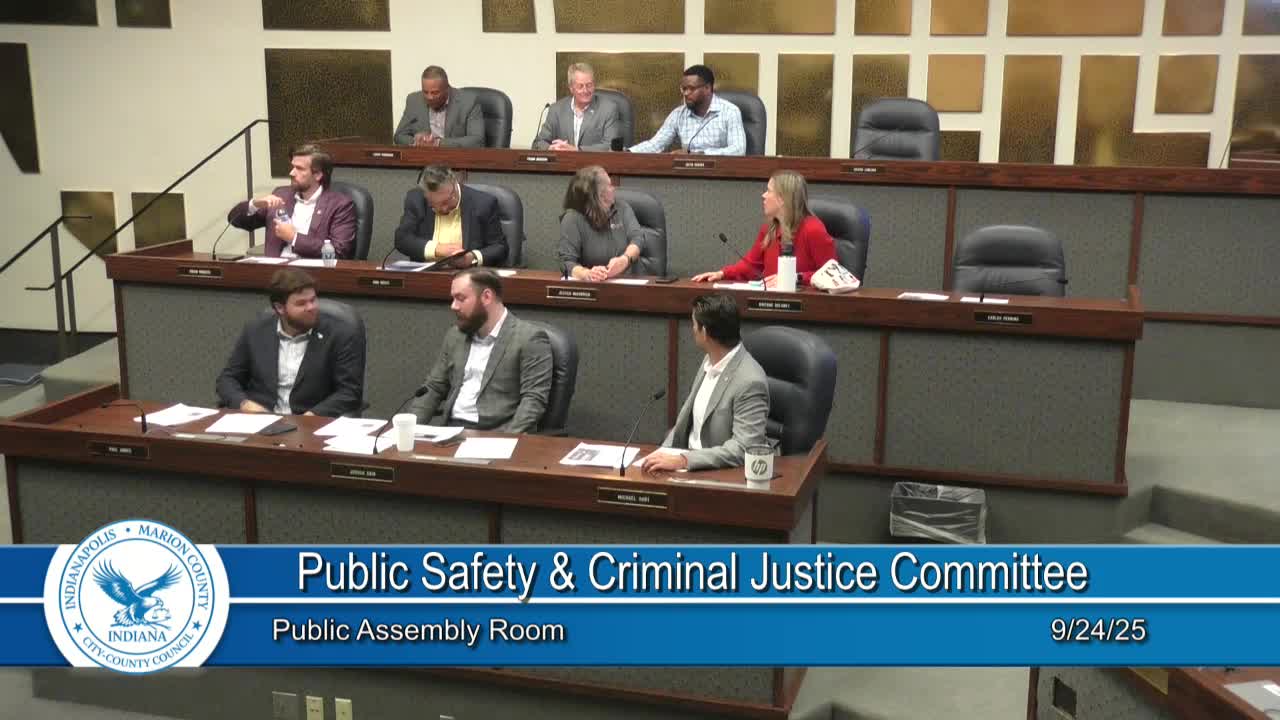 Indianapolis City Council Reviews Early Intervention Planning Council's Budget and Programs