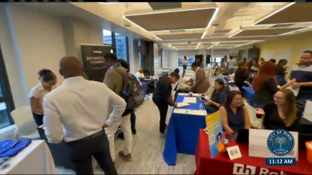 Northeastern University hosts first job fair with Wynwood Chamber of Commerce partnership