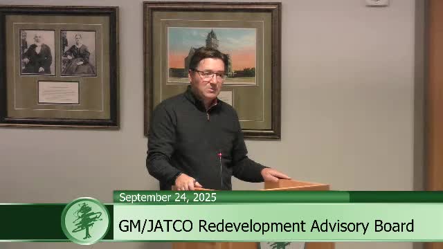 Community Meeting Discusses Future of Historic GM JATCO Site on Kellogg Avenue
