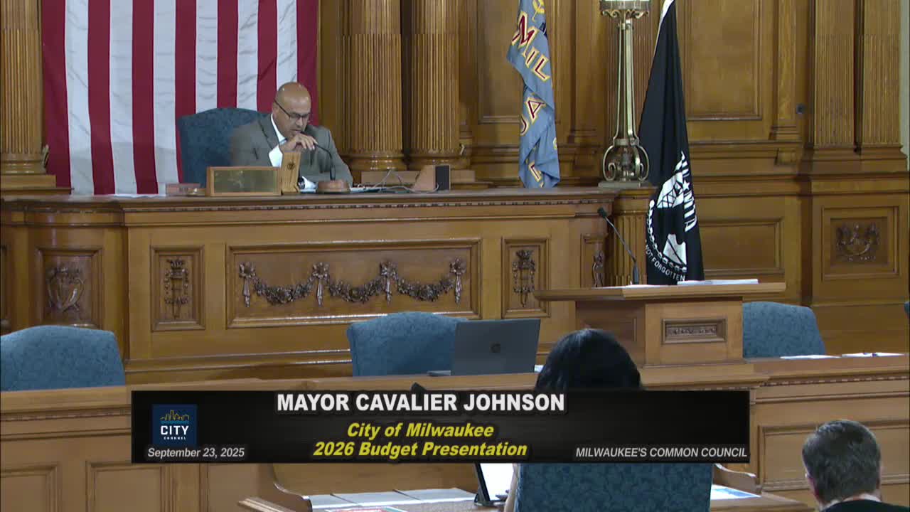 Alderman Dimitrijevich Moves 2026 Budget Proposal to Finance Committee for Review