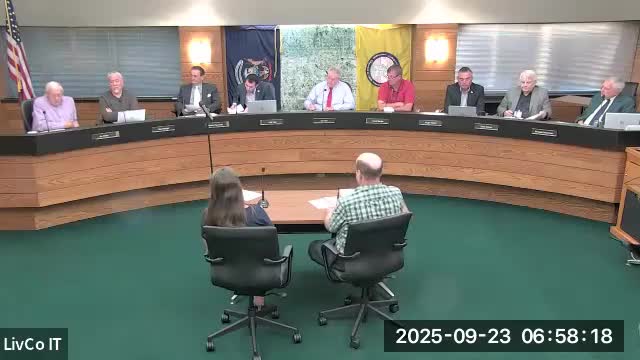 Commissioners Table Resolution for Drainage Project Until October 20 Meeting