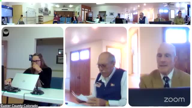 Custer County Commissioners Discuss Budget Hearings and Winter Preparations
