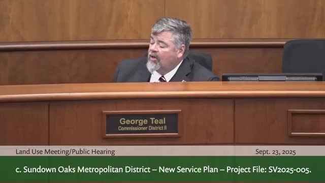 Douglas County Commissioners Approve Twin Mesa Metro District Road Vacation Request