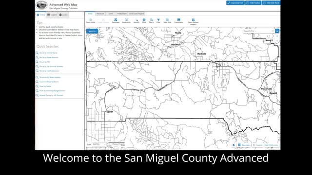 San Miguel County Unveils Advanced Web Map Interface for Enhanced User Experience