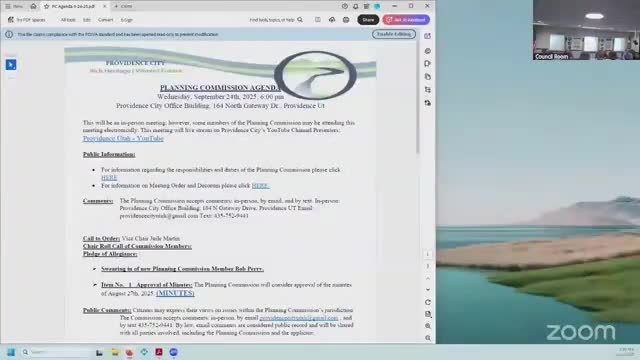 Providence planning commission sends proposed temporary gravel-pit rules to public hearing