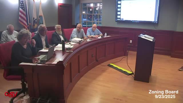 Quincy Zoning Board Holds Hearing on Thomas Williams' Addition Request at 174 Palmer Street