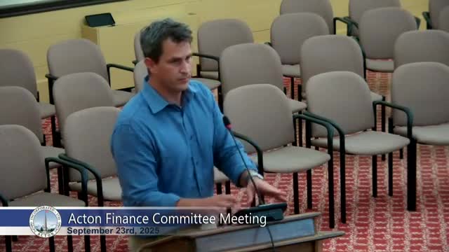 Fire Chief Discusses Ambulance Station Location and Boxborough Fire Station Lease