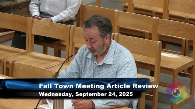Millis Planning Board Reviews Animal Control Bylaws and Flood Zone Limitations