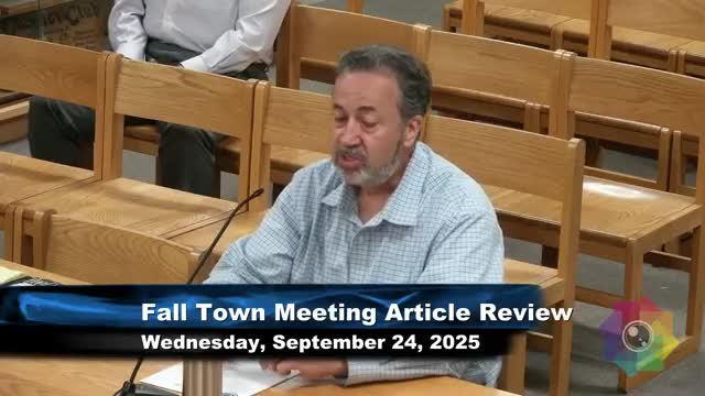 Millis Planning Director Addresses Flood Line Impacts and OPEB Funding Strategy