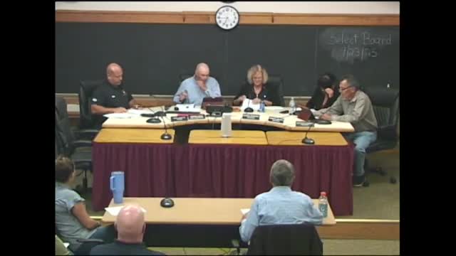 Charlton Finance Committee Approves Budget Transfers and Capital Projects for FY 26