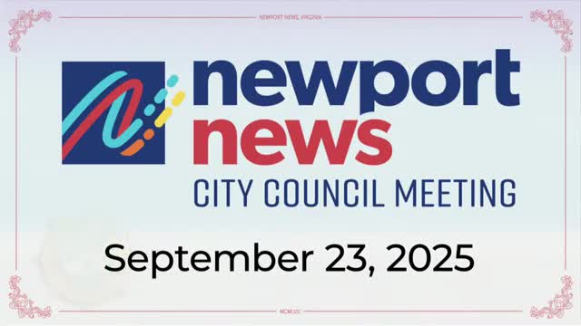 Newport News City Council Proclaims October Fire Prevention Week Emphasizing Lithium Ion Battery Safety
