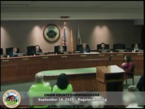 Union County Board Faces Public Scrutiny Over Speaking Time and Financial Transparency