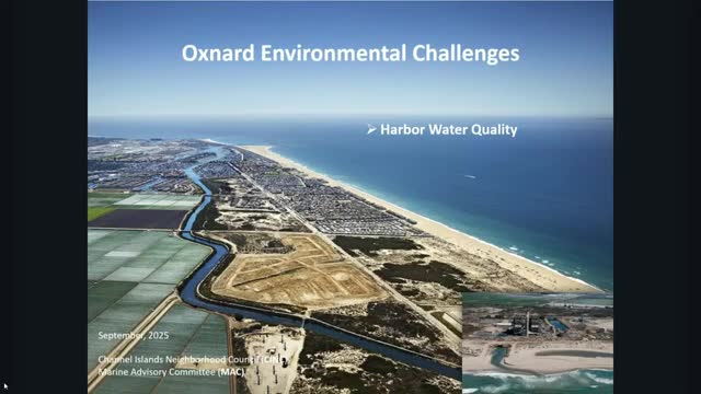 Channel Islands Neighborhood Council Addresses Water Quality Decline at Channel Islands Harbor