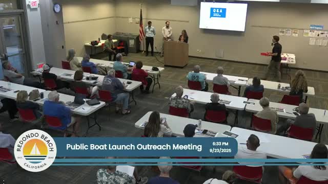 City Discusses Future Boat Launches and Parking Regulations at Marina