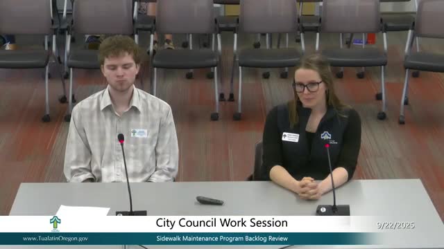 City Council Discusses Urban Tree Replacement and Sidewalk Repair Strategies