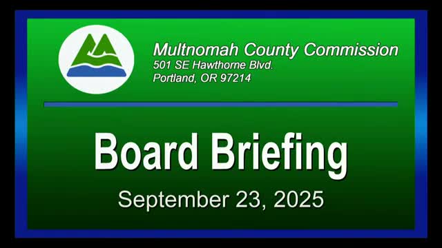 Multnomah County Begins Budget Rebalance Process Amid Grim Economic Forecast