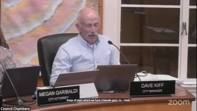 City Council Discusses Potential Risks of Federal Sidewalk Grant Funding