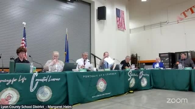 Lyon County Board Discusses Outdoor Education Bill AB 501 for Student Credit