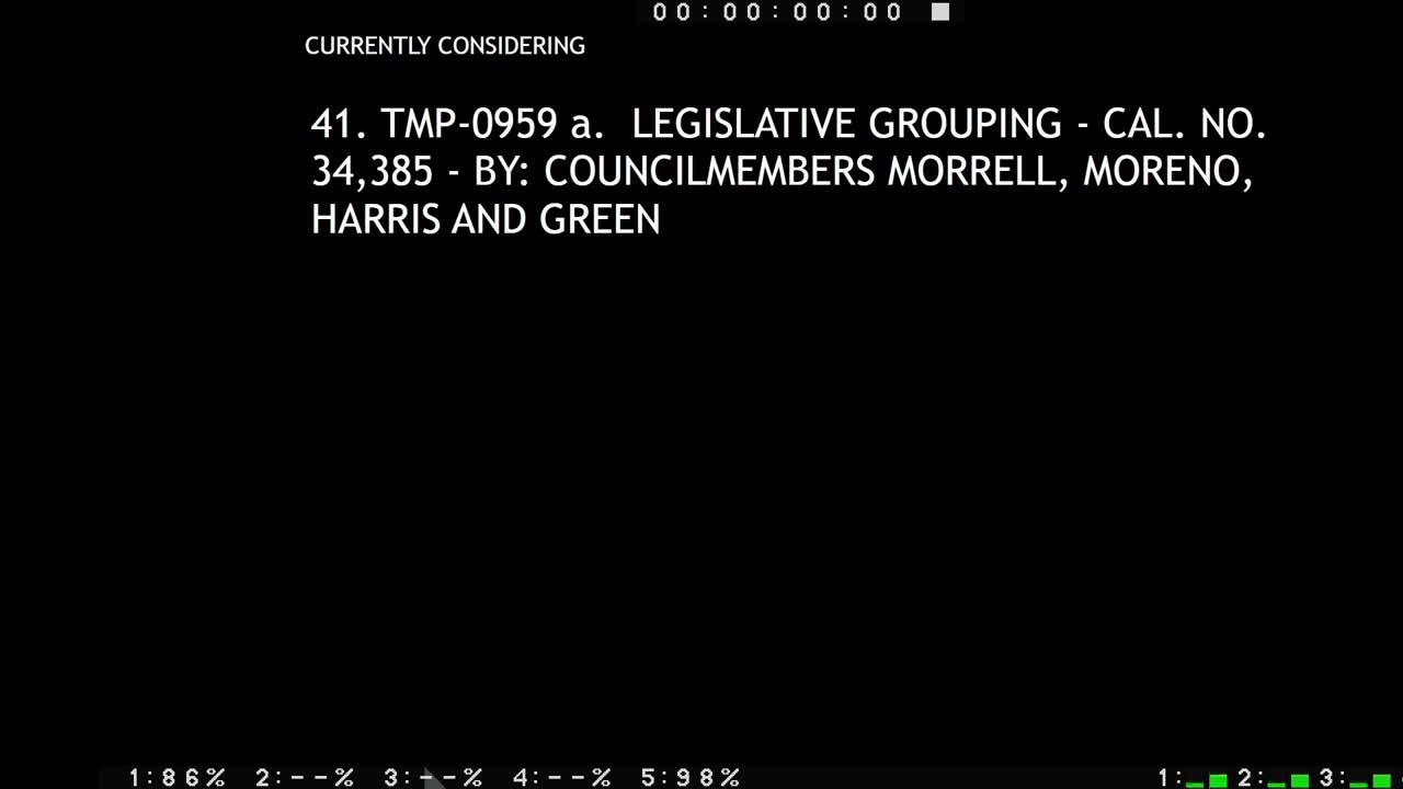 New Orleans City Council Defers Multiple Ordinances and Allocates Funds for Police Department
