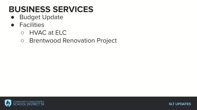Brentwood renovation nears substantial completion; ELC HVAC testing cleared for occupancy