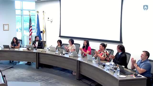 Board approves human-resources report; one trustee abstains citing process concerns