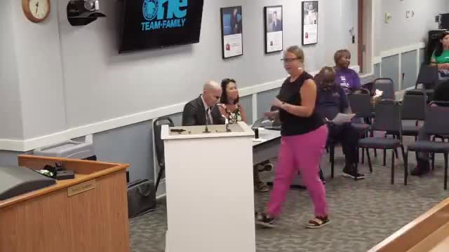 Pershing Early Learning Center reports 420 enrolled, about 170-child waitlist; principal cites space and staffing limits