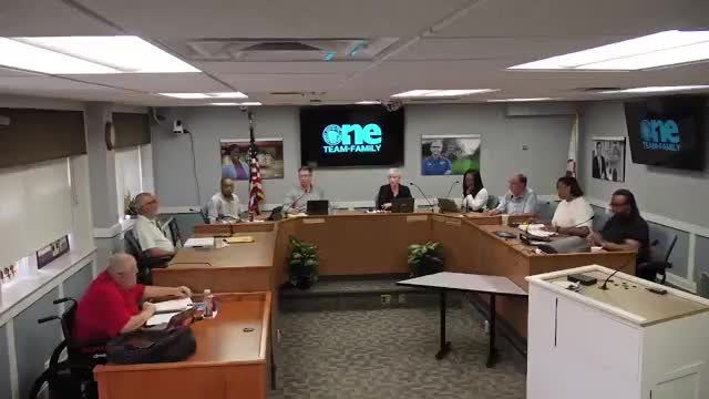 Decatur board discusses two‑year co‑op option for spring high‑school sports