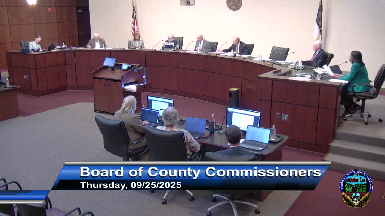 Forsyth County Commissioners Approve $357K Overdrive Contract and Airport Funding