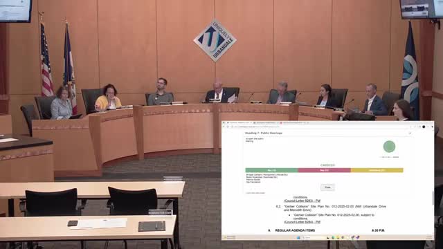 Council approves PUD amendment, preliminary plat and Gerber Collision site plan for Urbandale Marketplace 3