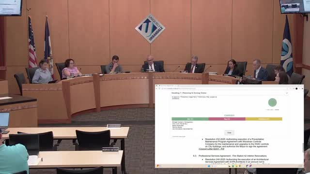 Council approves submission of Merle Hay IRA amendment after updated sales analysis