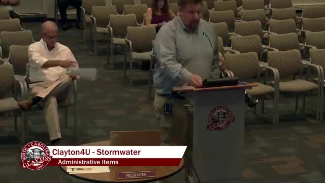 Town airs stormwater educational segment encouraging simple household actions