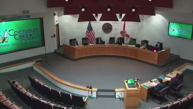Coconut Creek City Commission Adopts 6.8988 Mill Property Tax Rate for 2026 Budget