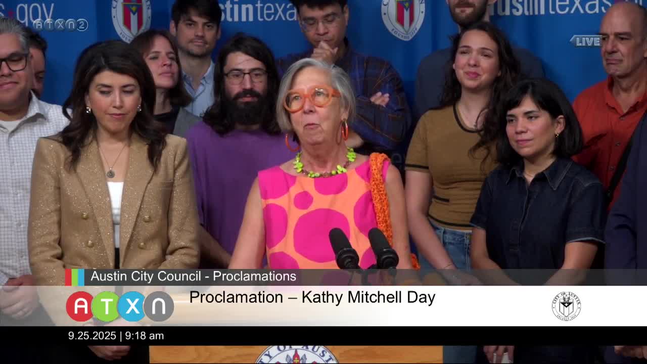 Austin Council Designates September as Suicide Prevention Month and Highlights Local Efforts