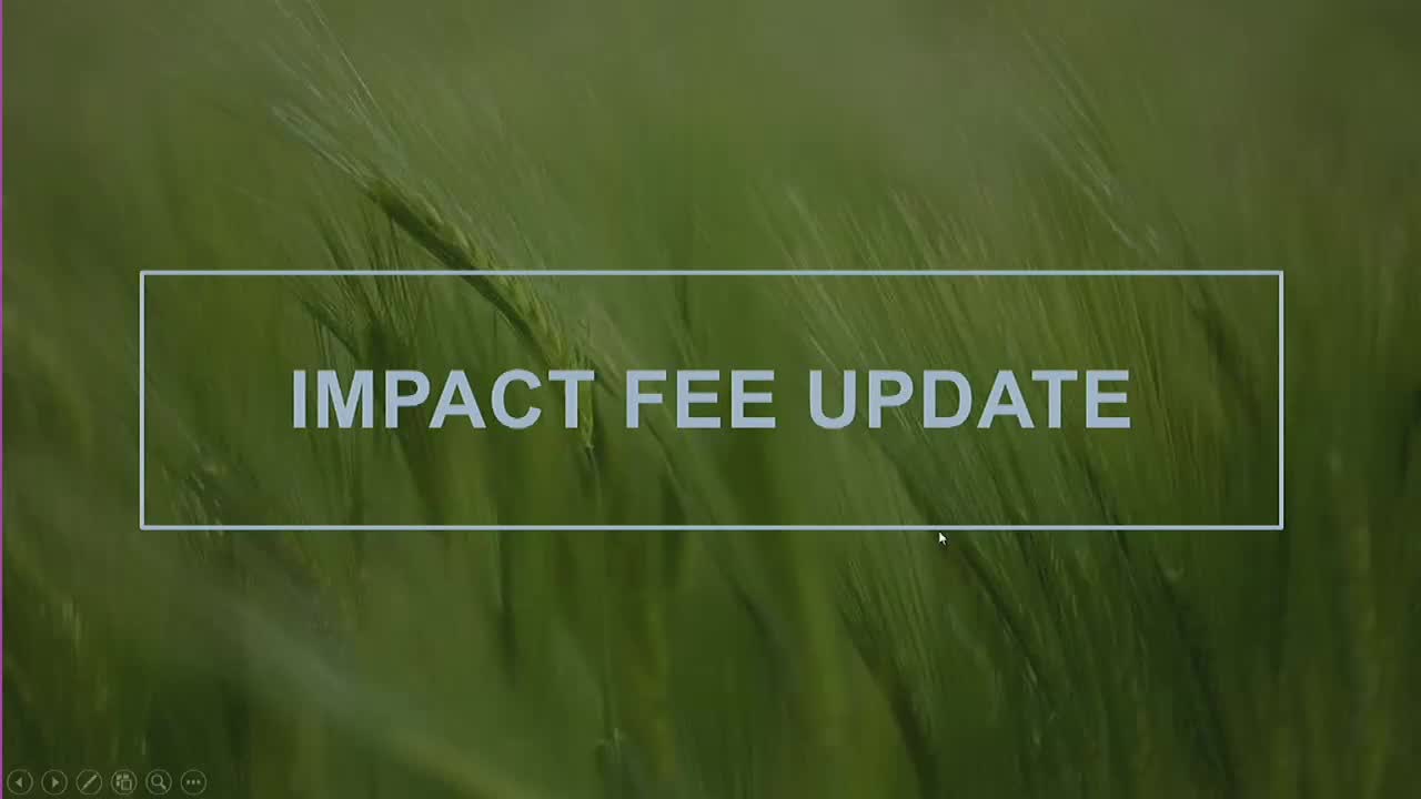 City Council reviews current impact fee schedule for infrastructure funding