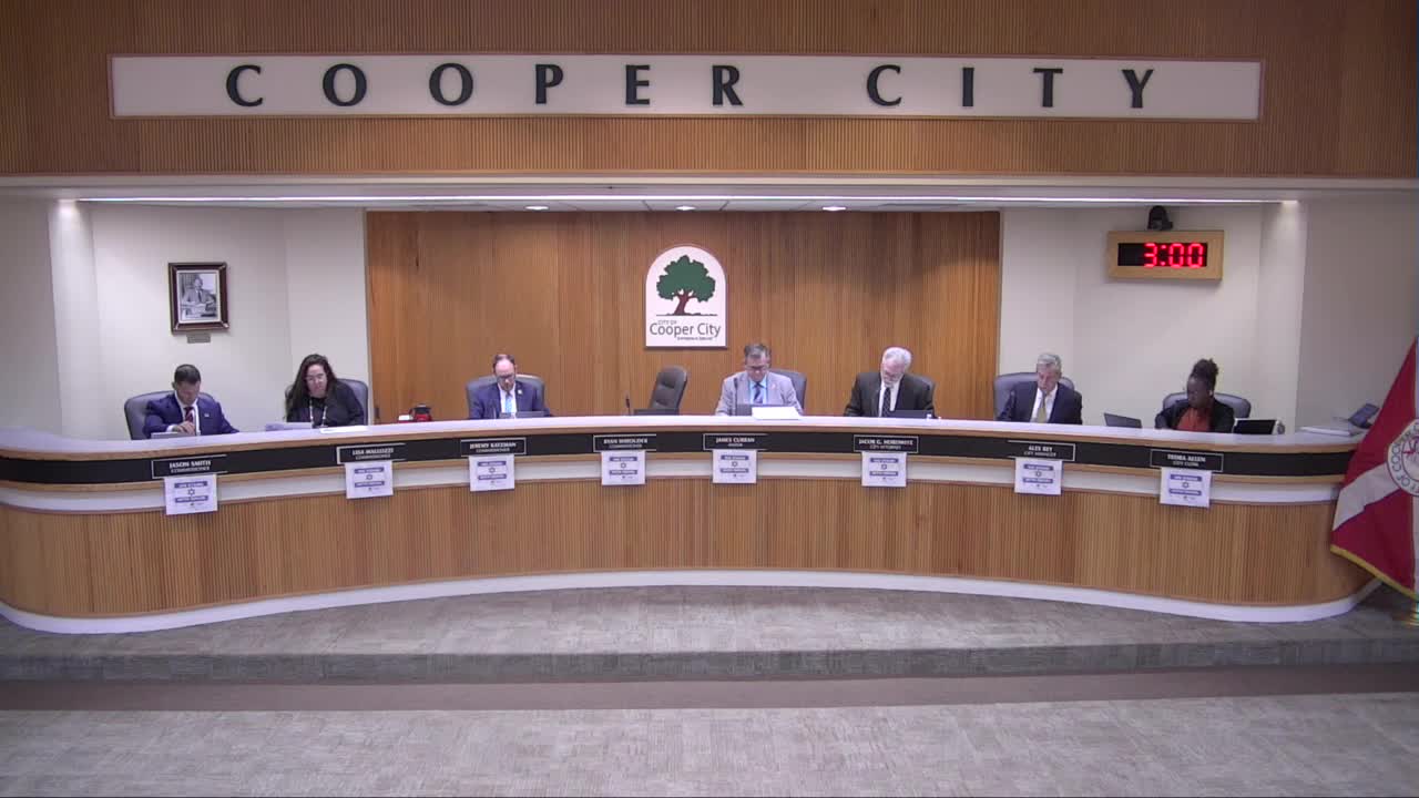 Cooper City Commission Adopts Reduced Millage Rate for Fiscal Year 2025